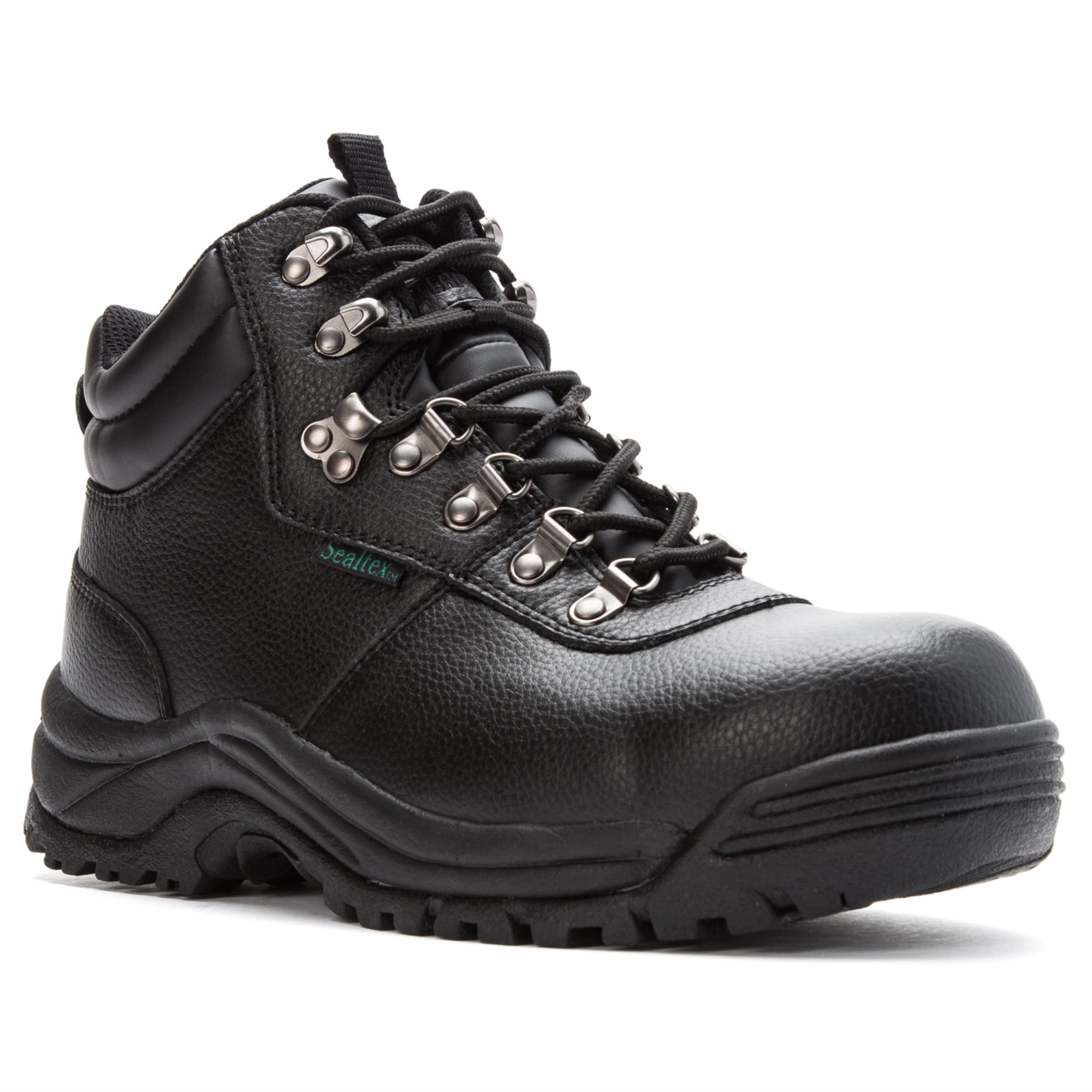 Propet Men’s Setry Black Waterproof Hiking Boots, Size 10 X (3E) Traverse Diabetic Friendly Hiking Boot | Men main image 3
