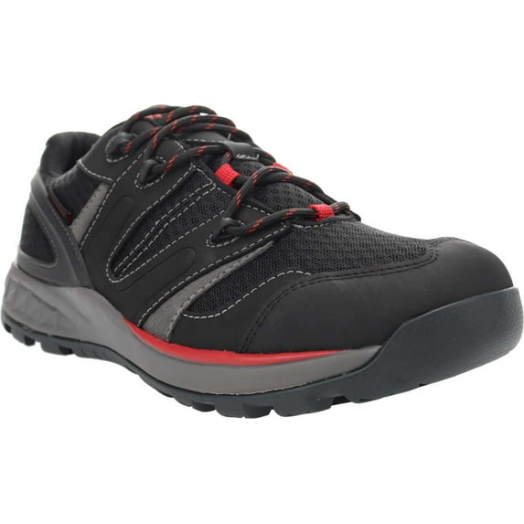 Propét Men's Vercors Hiking Shoe Black/Red - MOA002SBRD BLACK/RED