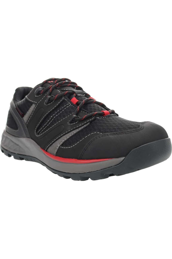 Propét Men's Vercors Hiking Shoe Black/Red - MOA002SBRD BLACK/RED