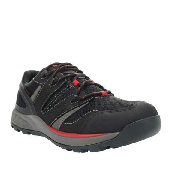 Propét Men's Vercors Hiking Shoe Black/Red - MOA002SBRD BLACK/RED