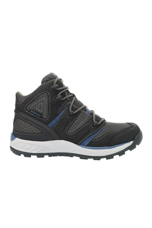 Veymont Men's Hiking Boots - Grey/Blue, Size 16