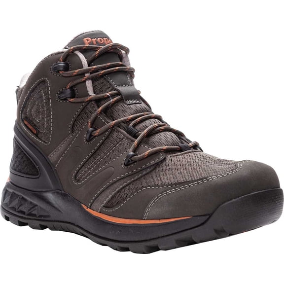 Propet Men's Veymont Waterproof Hiking Boot Gunsmoke/Orange - MOA022SGUO