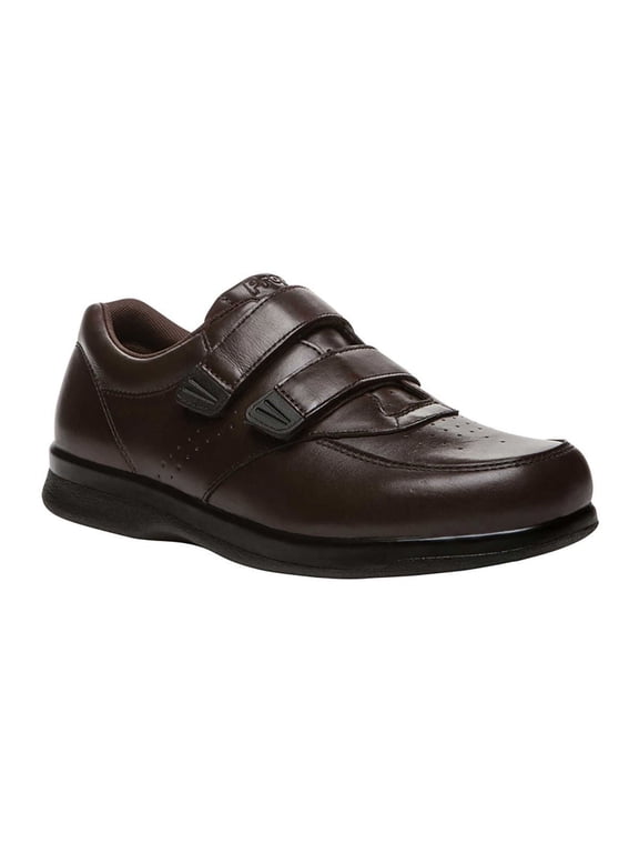 Men's Vista Walker Strap Shoe Brown Leather - M3915BR