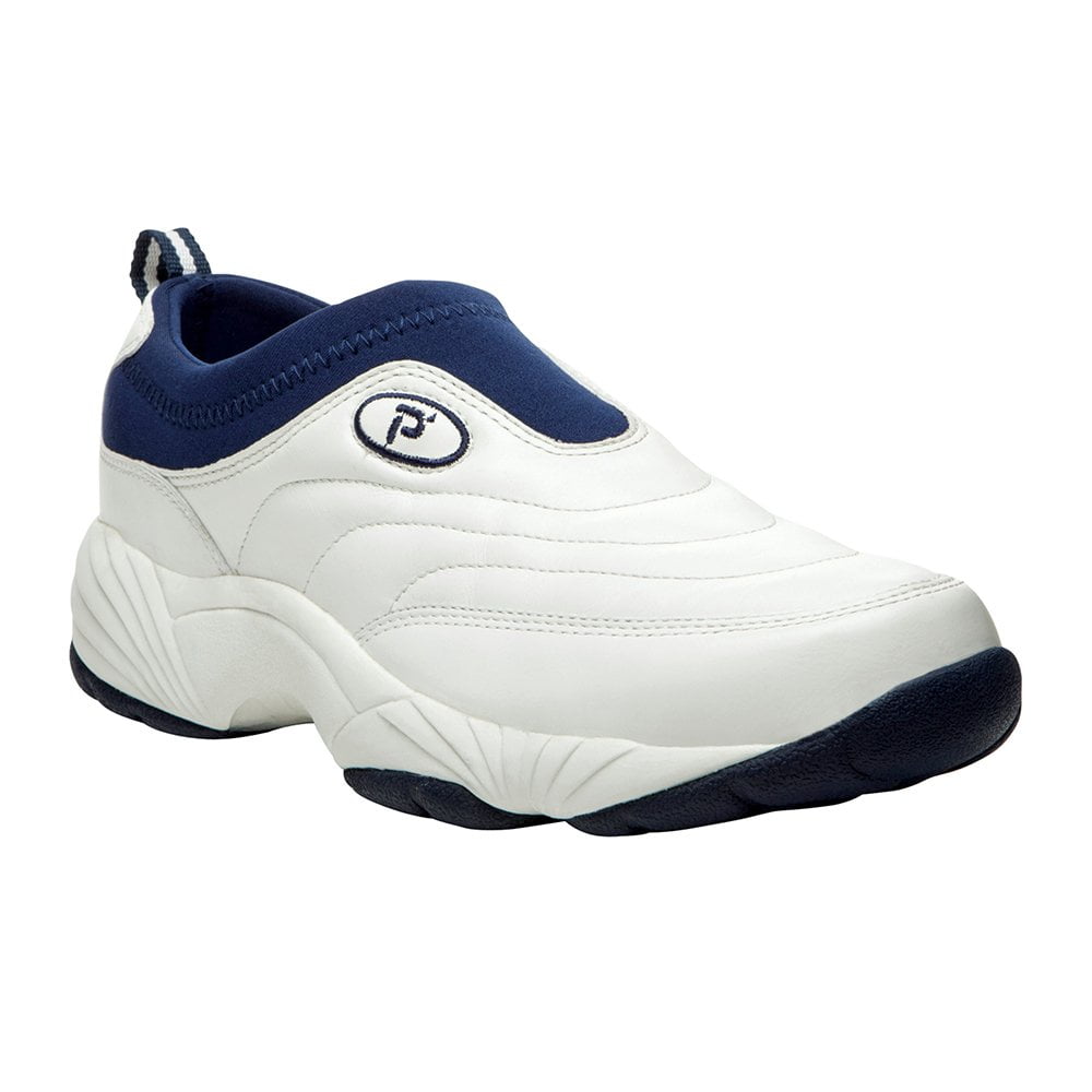 Propet Mens Wash N Wear Slip On Suede Casual Casual Shoes  display picture 1