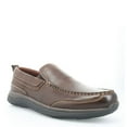 thumbnail image 1 of Propet Men's Preston Leather Slip On Boat Shoes Coffee - MCX094LCF, 1 of 4