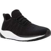 Propet Tour Knit WAA112M Women's Athletic Shoe 6 Wide D Black Lace Up