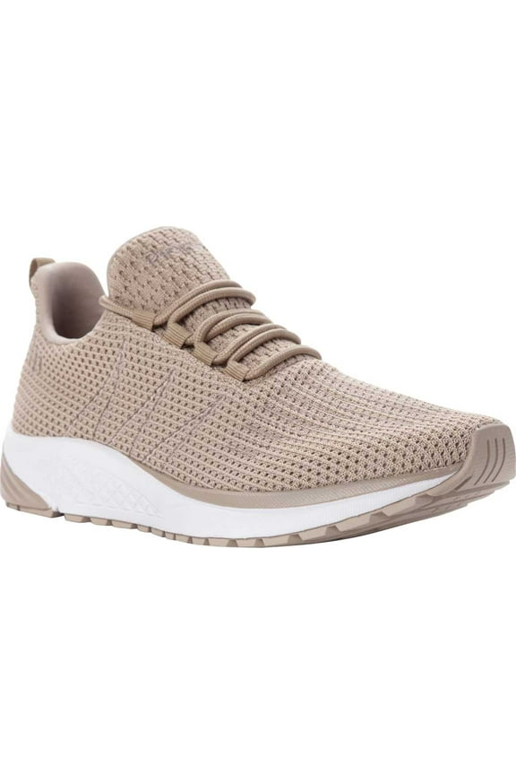 Tour Knit WAA112M Women's Athletic Shoe: 7 Narrow (AA) Sand Lace Up