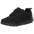 thumbnail image 1 of Propet TravelActiv W5102 Women's Casual Shoe: 7.5 XX-Wide (4E) All Black Lace Up, 1 of 7
