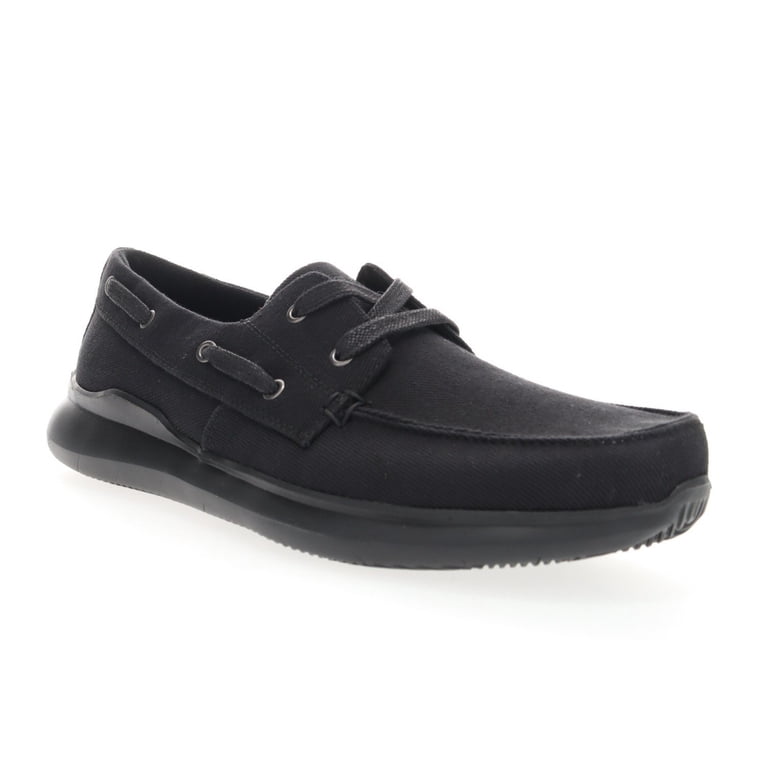 Propet Mens Viasol‎ Boat Shoes Black 12 E Wide Comfort Lightweight Men main image 4