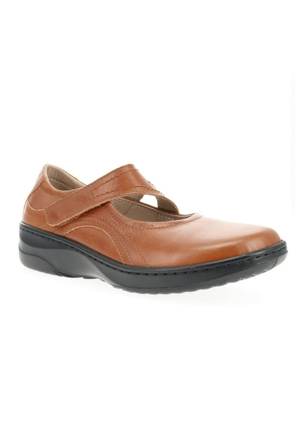 Women's Golda Mary Jane Teak - WCA053LTK