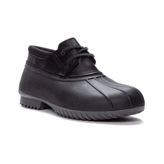 Propet Women's Ione Waterproof Duck Bootie Black - WBX082LBLK