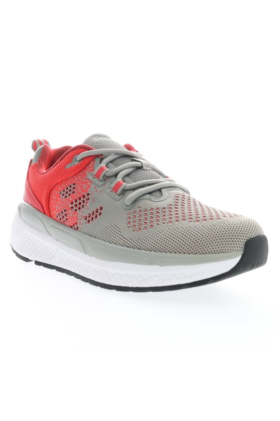 Women's Propet Ultra Sneakers , Lt Grey/Salmon, Size - 11