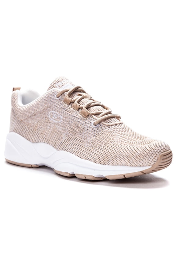 Stability Fly Women's Sneakers - Sand/White, Size 08H