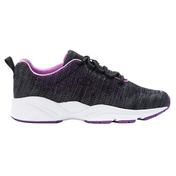 Propet Women's Stability Fly Sneakers  D(W) Black/Berry Women's Shoe 6 D(W)  WAA072MBBYW-06