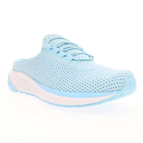 Propet Women's Tour Knit Slide Sneakers , Baby Blue, Size - 10H