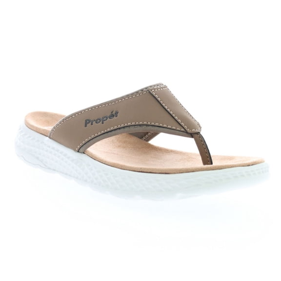 Propet TravelActiv FT Women's Thong Sandals Color: Tan Size: 7 XW
