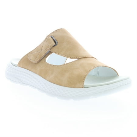 Propet Women's TravelActiv Sedona Sandals , Oyster, Size - 10