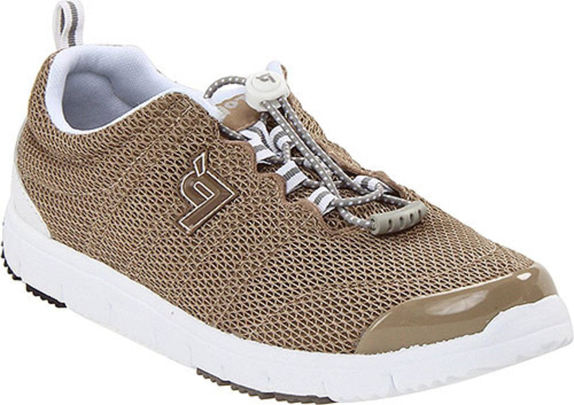 Propet Women's TravelWalker II Shoes B(M) Taupe Mesh Women's Shoe - Main Image