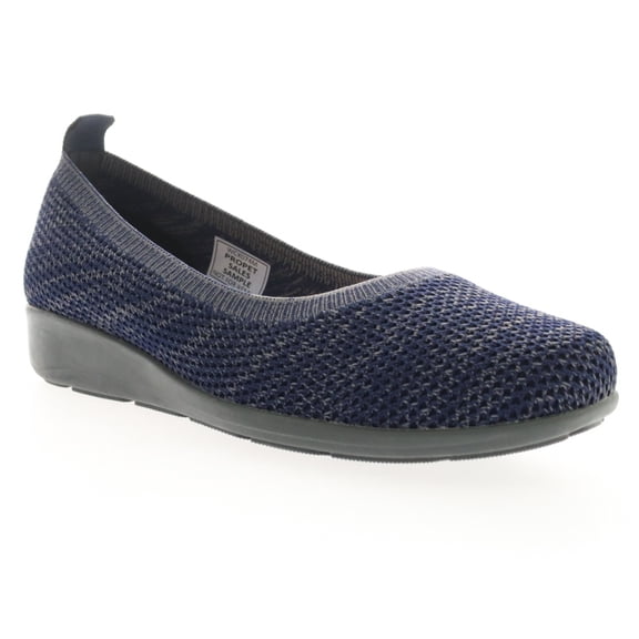 Propet Women's Yen Casual Shoes , Navy, Size - 12