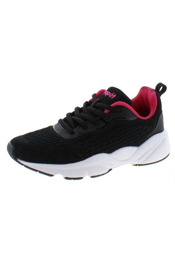 Stability Strive Women's Sneakers - Black/Hot Pink, Size 10