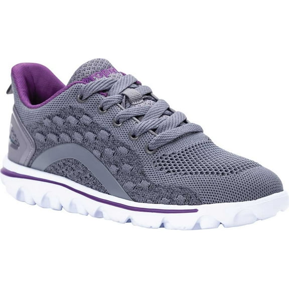 Propet Womens Travelactiv Axial Walking Shoes Walking Casual Sneakers Shoes -