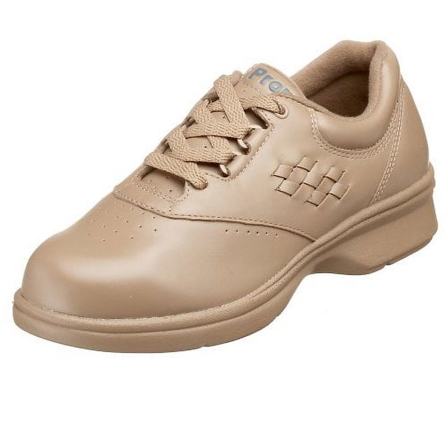 Propet Womens Vista Walker Leather Athletic Walking Shoes