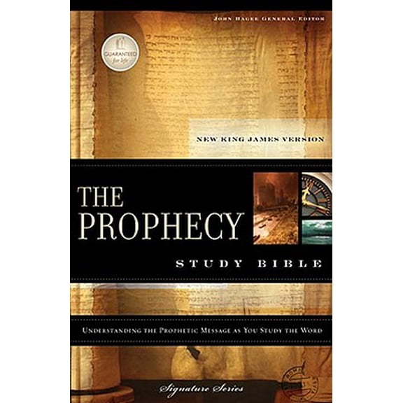 Pre-Owned Prophecy Study Bible-NKJV (Hardcover)