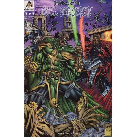 Prophecy of the Soul Sorcerer #4A VF ; Arcane Comic Book