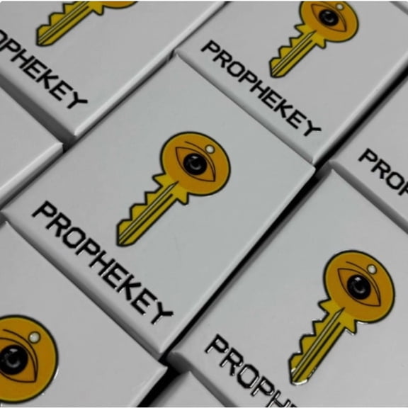 Prophekey By Paul Fowler Card Magie Decks Close Up Magic Trick Props Mentalism Magia Gimmicks Prediction Illusions Street Mind