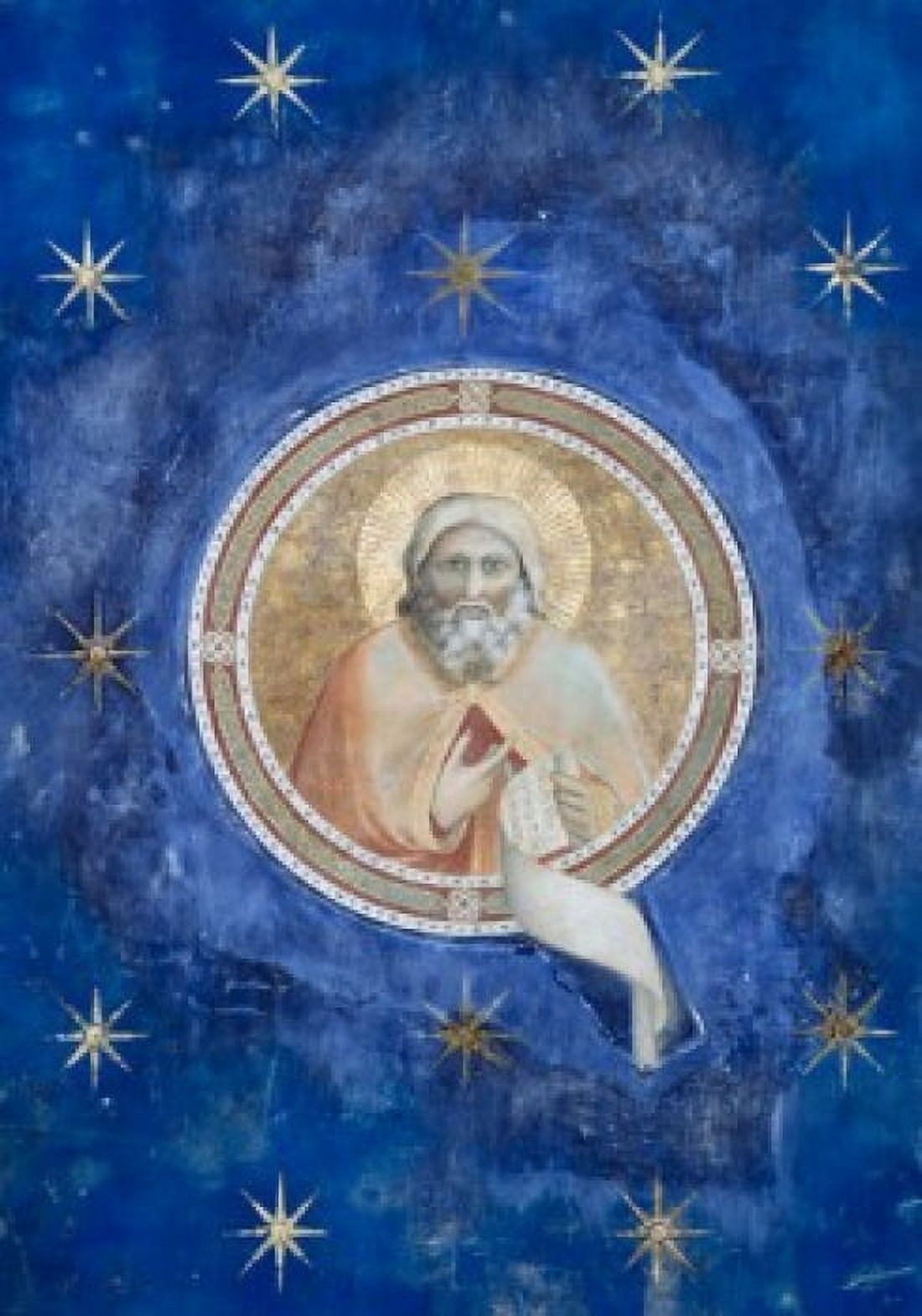Prophet Baruch c 1305-1313 Giotto di Bondone (c 1266-1337Florentine) Fresco Arena Chapel Cappella degli Scrovegni Padua Canvas Art - Giotto di Bondone (18 x 24)