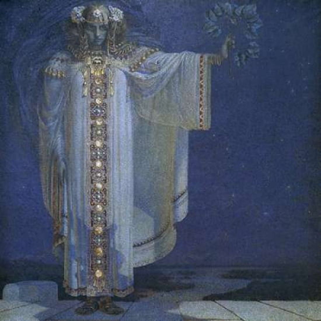 Prophetess Libusa Canvas Art - Vitezlav Karel Masek (24 x 24)