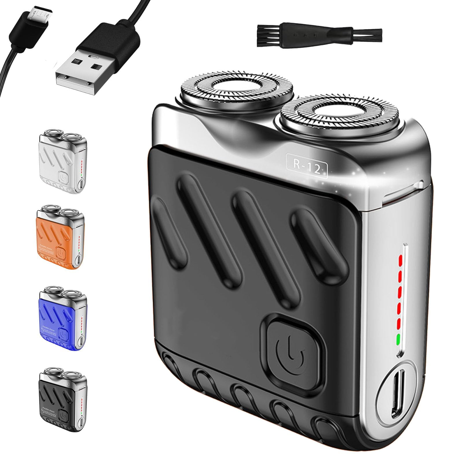 Prophetp·U Shaver, 2025 Portable Rotary Dual Ring Electric Shaver ...