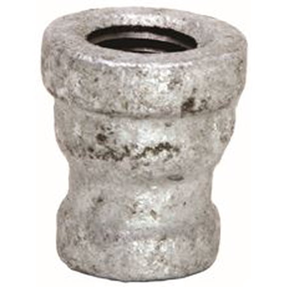 Proplus Galvanized Malleable Coupling, 2 In. X 3/4 In.