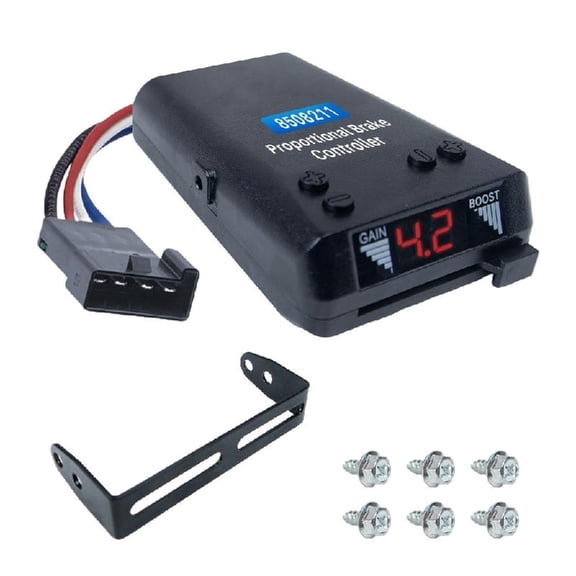 Proportional Automatic Brake Controller for Single Trailers Smart Global Fit Aluminum