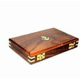 thumbnail image 1 of Proportional Divider Set of 5, Full Brass Dividers with Executive Wooden Box, Single Handed 8' Brass Navigational Dividers Compass Set for Maritime, Geometry and Drafting Tools By TARANO, 1 of 3