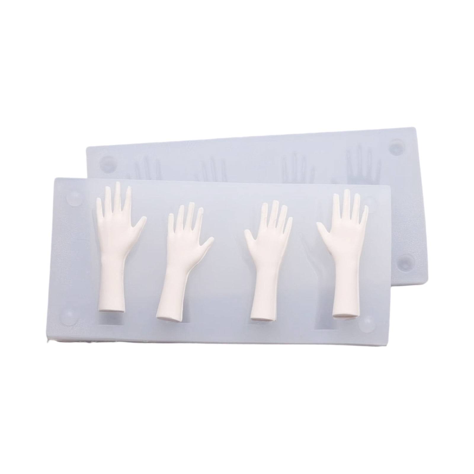 Proportional Hand Palms Silicone Mould for Light Resin Clay Crafting ...
