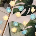 thumbnail image 1 of Proposal Marry Me Rose String Lights - 10 ft 20 LED Battery Operated Rose Flower LED Fairy Lights for Anniversary Wedding Proposal Birthday Party Decorations (Red and White), 1 of 6