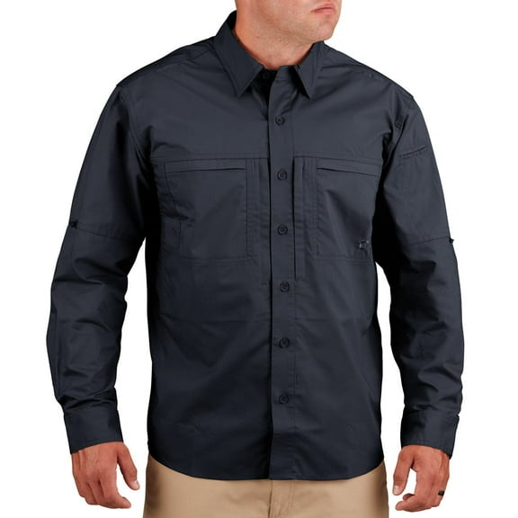Propper Hlx Shirt - Men's Long Sleeve Lapd Navy S2