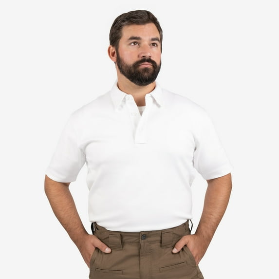 Propper Integrated Cooling Effect Men’s Performance Polo - Short Sleeve Moisture Wicking Quick Dry Breathable Fabric Sizes Up to 8XL