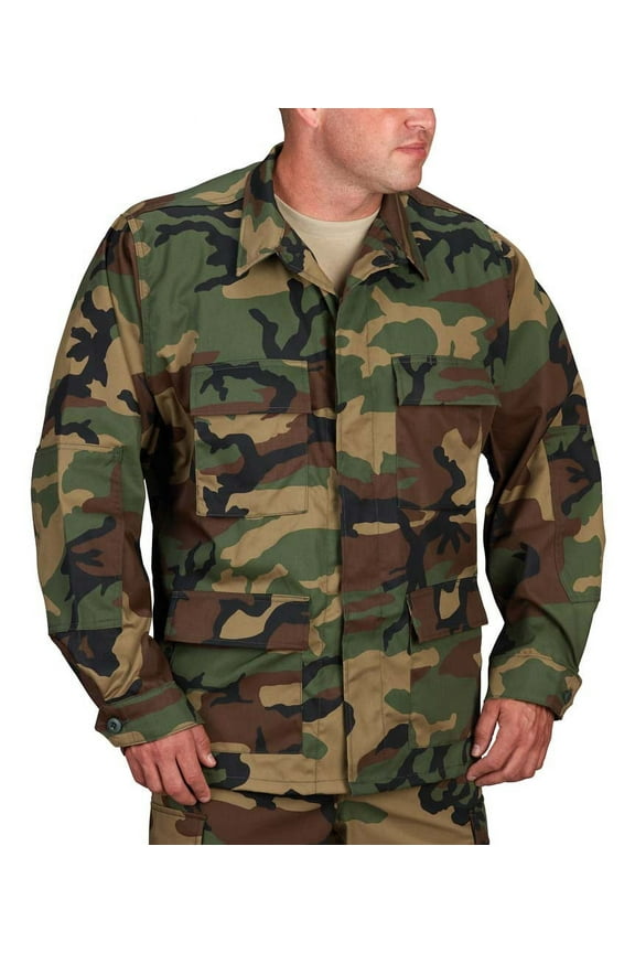 Men's BDU Coat - 100% Cotton Ripstop
