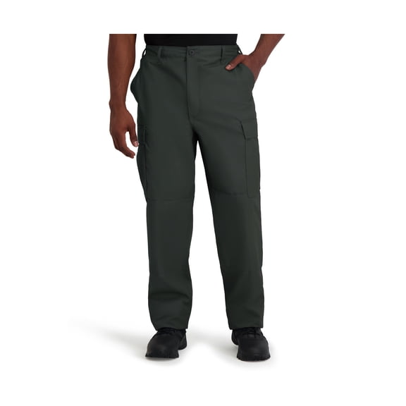 PROPPER Men's Durable Ripstop Work Pants with Zipper Fly, Adjustable Waist, 6 Pocket