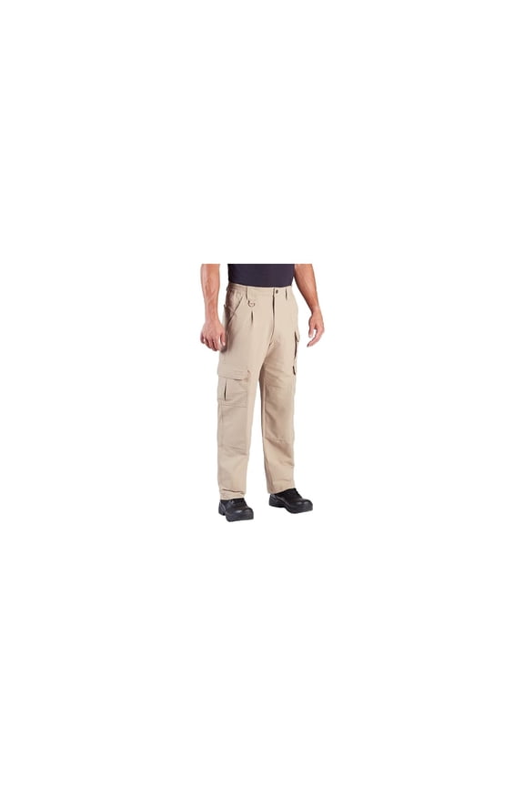 Men's Canvas Pant, Action-Stretch Waist 9-Pocket Teflon Duty Pant