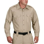 Propper Mens Durable Polyester/Cotton Ripstop Long Sleeve Dress Shirt