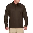 thumbnail image 1 of Propper Men’s I.C.E. Performance Long Sleeve Polo Shirt-Brown,Sizes Upto 8XL, Breathable, Moisture-Wicking, Pen Pocket, Sunglass Loop, 1 of 8