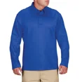 thumbnail image 1 of Propper Men’s I.C.E. Performance Long Sleeve Polo Shirt-Cobalt Blue,Sizes Upto 8XL, Breathable, Moisture-Wicking, Pen Pocket, Sunglass Loop, 1 of 8