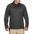 thumbnail image 1 of Propper Men’s I.C.E. Performance Long Sleeve Polo Shirt-Charcoal,Sizes Upto 8XL, Breathable, Moisture-Wicking, Pen Pocket, Sunglass Loop, 1 of 8