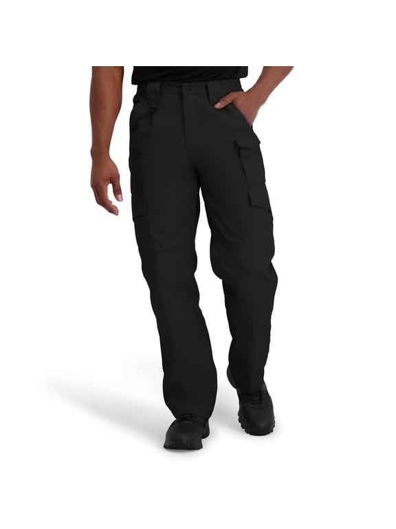 Men’s Lightweight Ripstop Pant,Water & Stain Resistant,Hiking & Outdoor Pants -Black