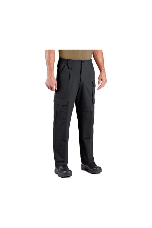 Men's Canvas Pant, Action-Stretch Waist 9-Pocket Teflon Duty Pant