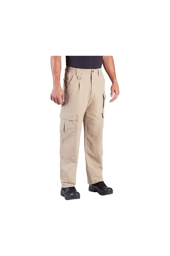 Men's Canvas Pant, Action-Stretch Waist 9-Pocket Teflon Duty Pant