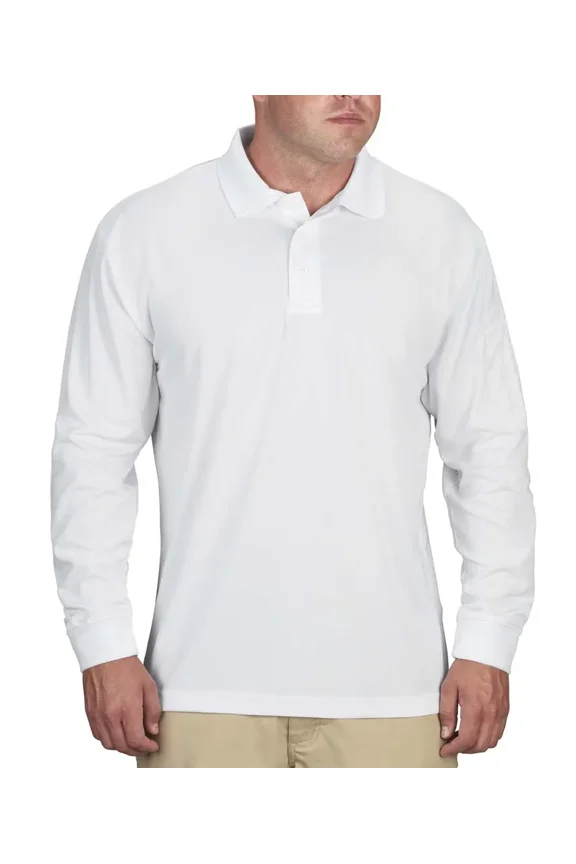 Men's Performance Long Sleeve Polo